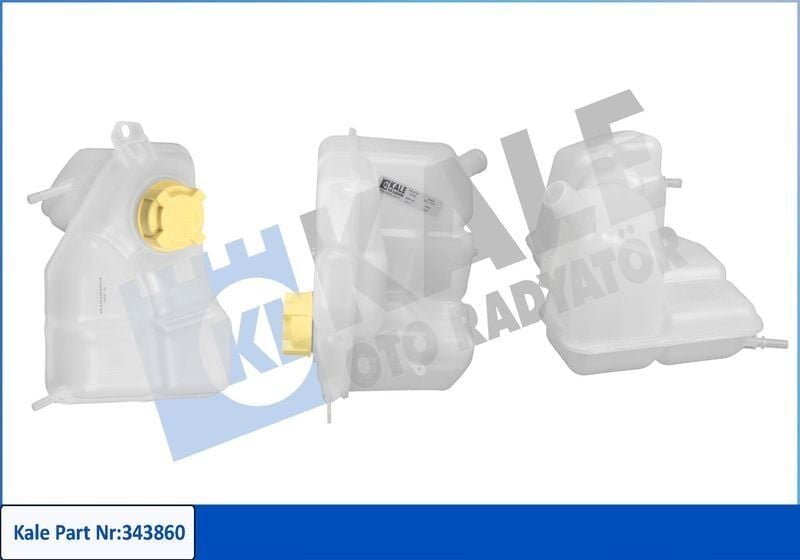 Genleşme Kavanozu + Kapak 02-09 Fiesta 1.4-1.6Tdci