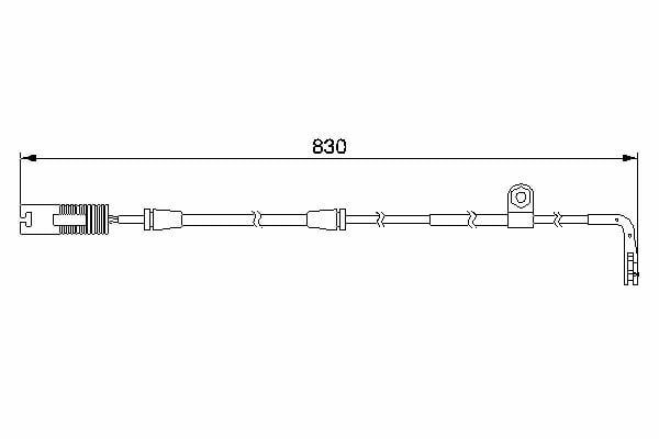 Fren Balata Kablosu On 96-05 Bw.5Serı (E39)