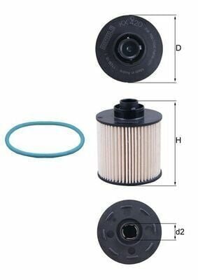 Mazot Filtresi 14-Pt.208-301-308-508-2008-3008-5008-C3-C4-C5-Ds3-Prt-Brl-Exp-Jmp 1.6-2.0Hdi Euro6