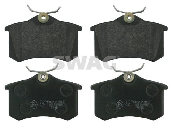 Arka Fren Balatası-Kablosuz 15mm VW Caddy 04-15 Golf 84-16 Passat 97-05 Polo 18 -