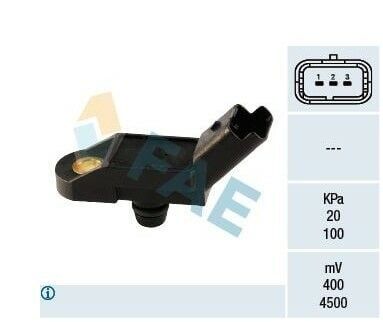 Peugeot 206-1998-2011 1.4 Benzinli Basınç (Map) Sensörü
