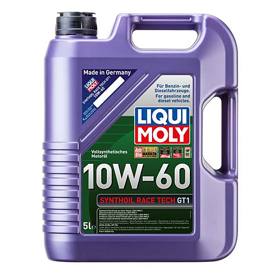 10W-60 Motor Yağı Synthoil Race Tech GT1 5 Litre (8909)