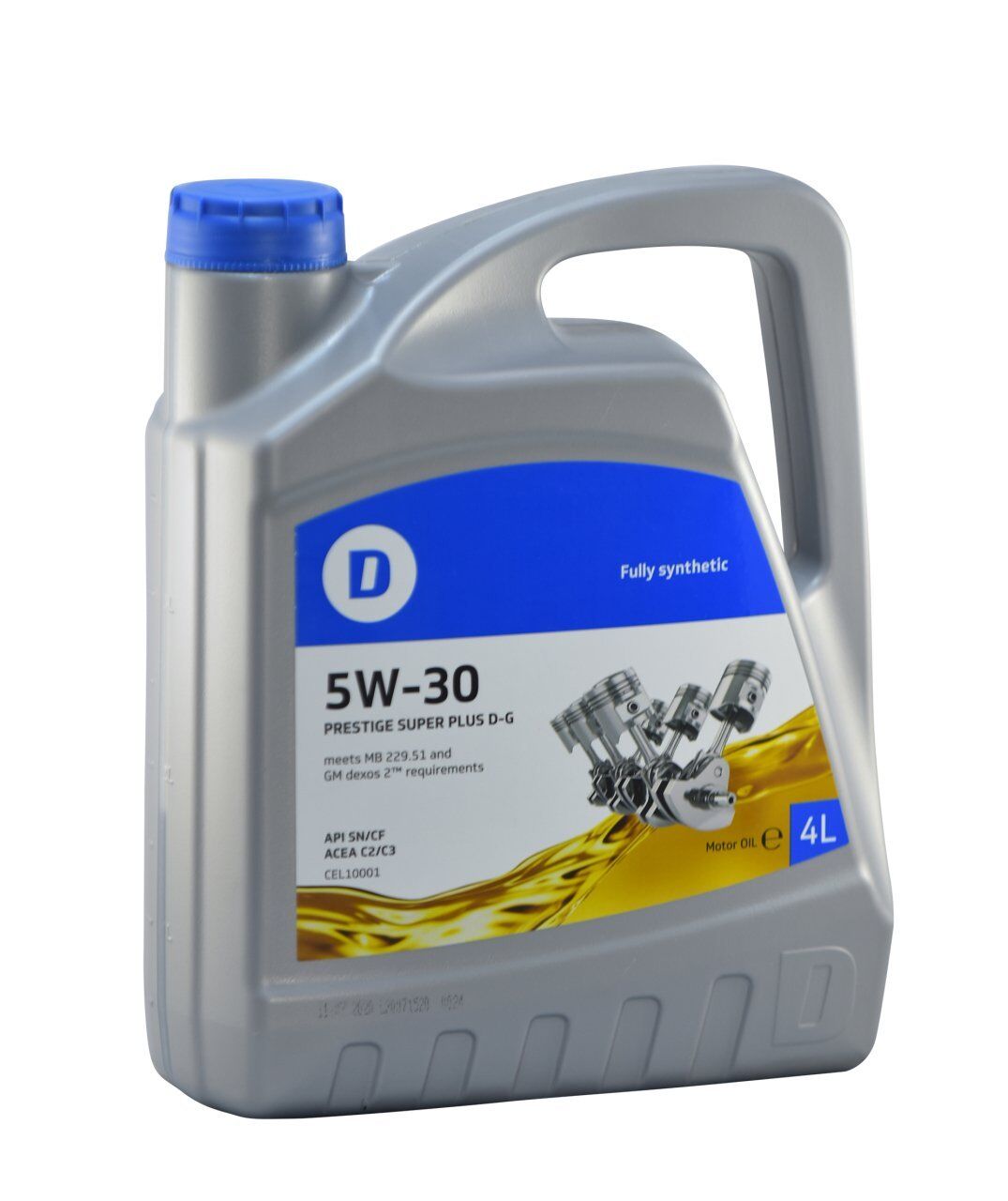 5W-30 Partiküllü GM Dexos2 Onaylı 4 Litre Motor Yağı