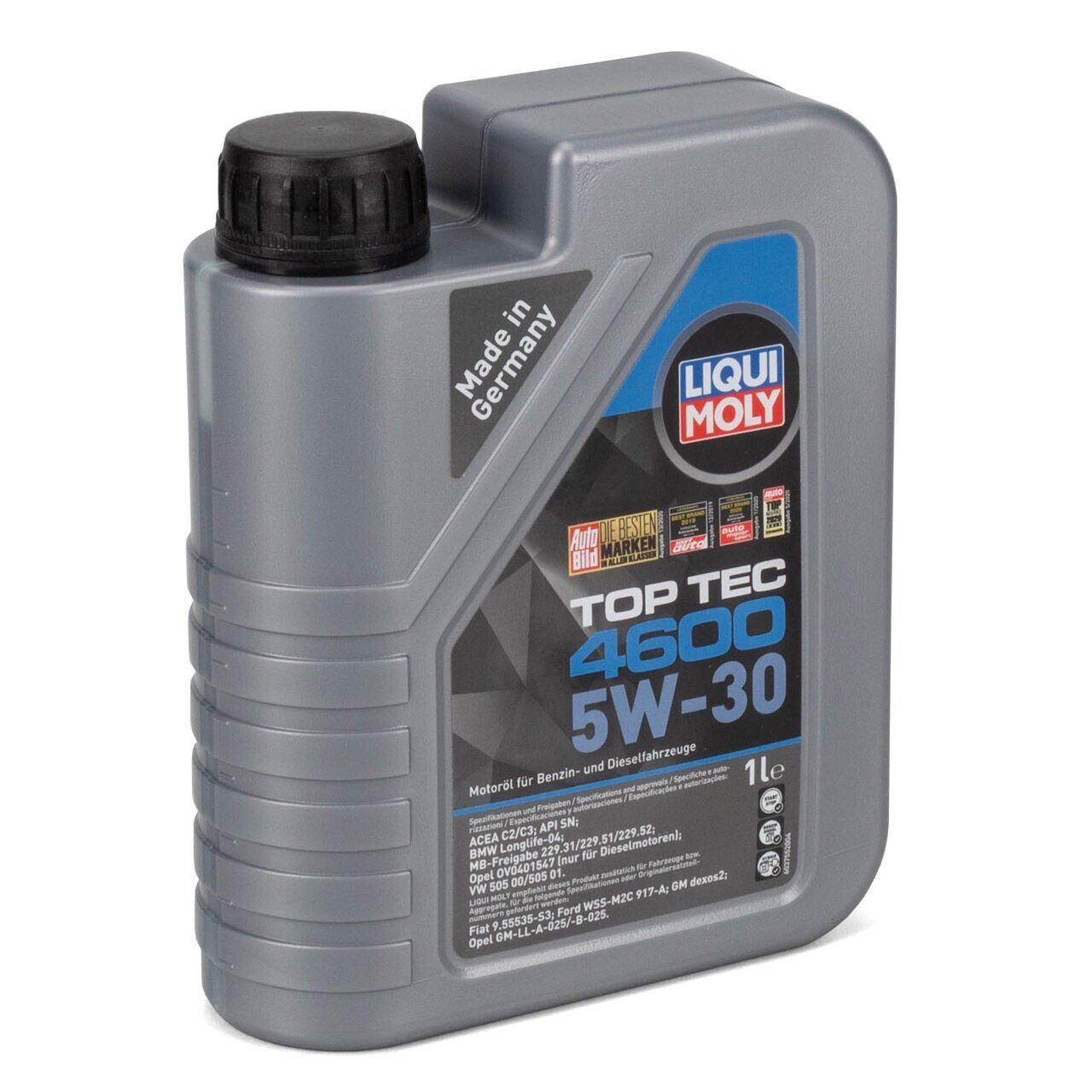 5W-30 Top Tec 4600 Tam Sentetik Motor Yağı 1 Litre (2315)