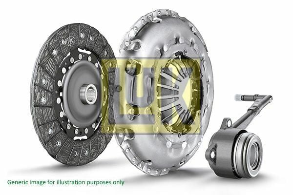 Ford V363 Transit 2014-2018 155PS Volant Baskı Balata Bilya Oynar Göbek ( Volantlı Debriyaj Seti ) Ford Orijinal