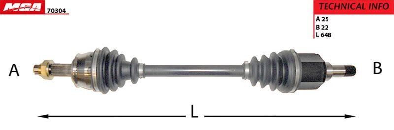 Aks Sol (Peugeot: Bipper Citroen: Nemo 1.4Hdı 07-)