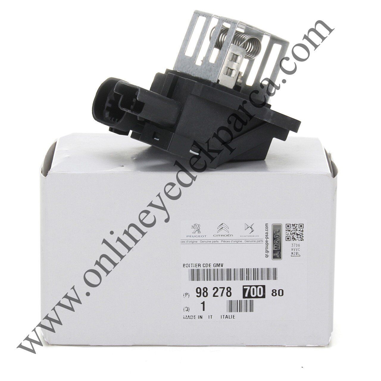 Citroen C2 Fan Rezitansı Fan Rolesi Orijinal