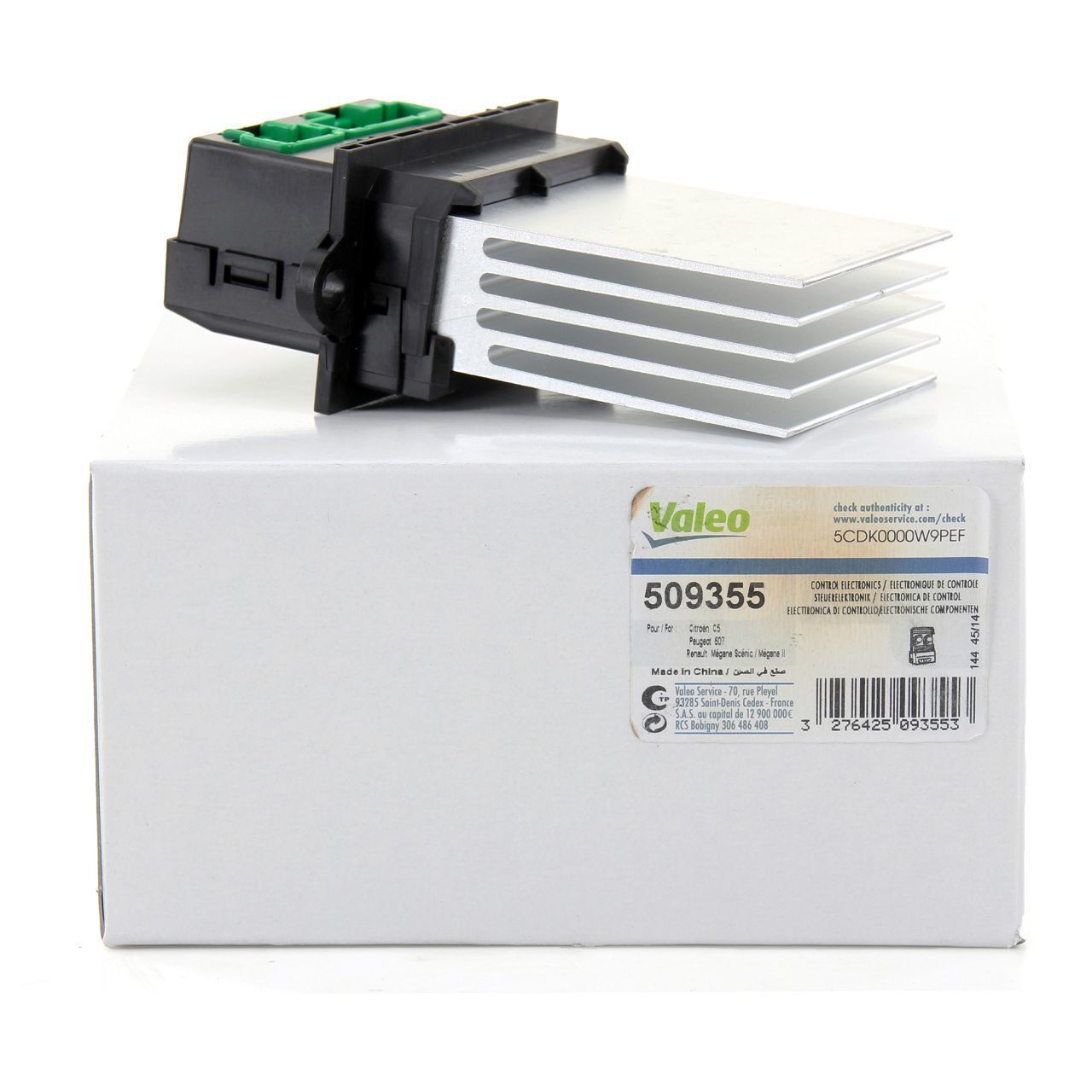 Citroen C2 Kalorifer Modülü (Hız Ayar Ünitesi) Orijinal