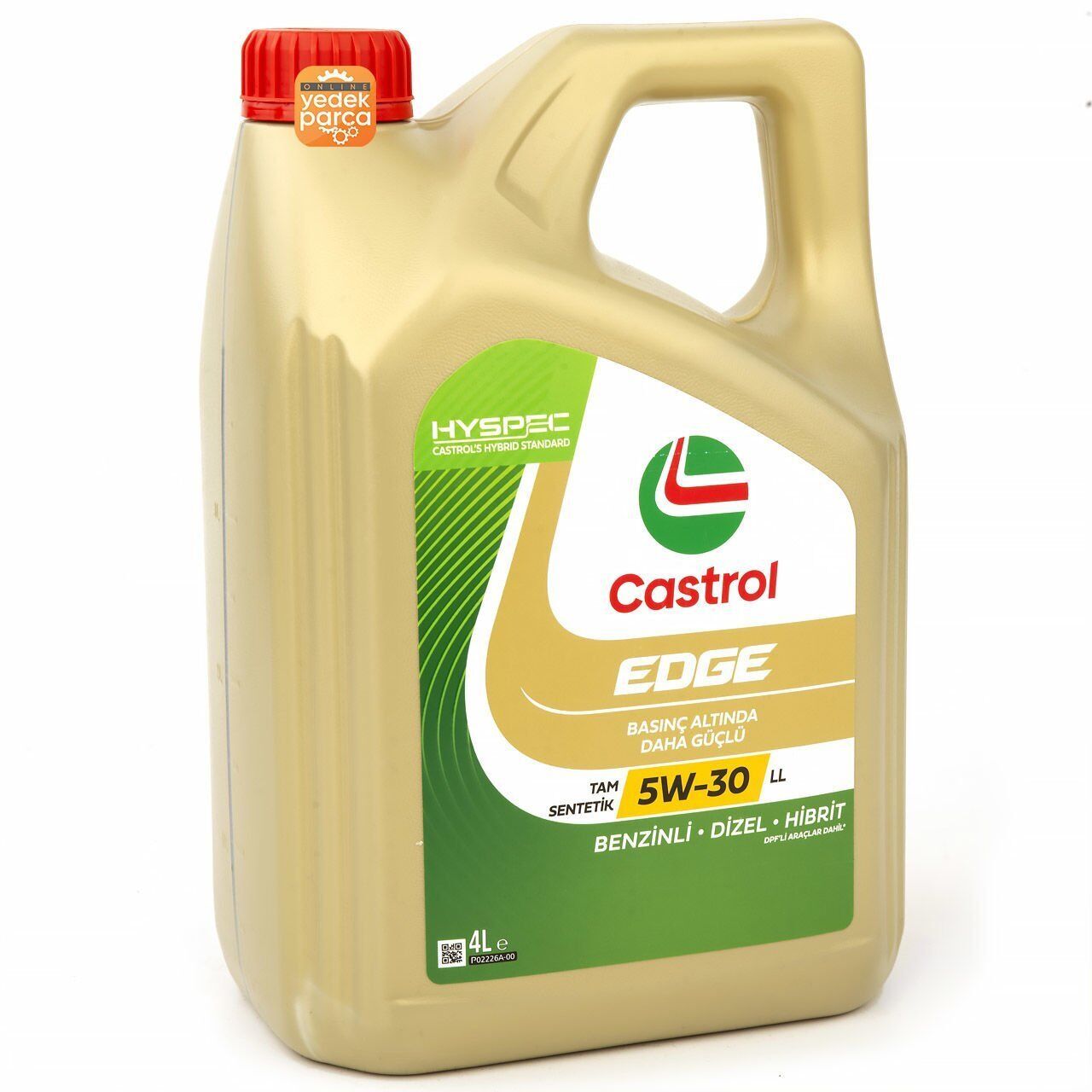 Edge 5W30 LL 4 Litre Motor Yağı