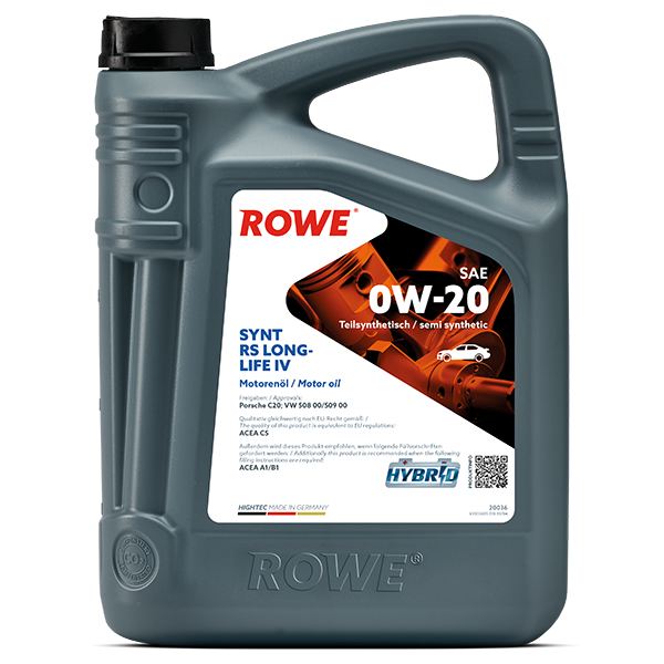 Hightec Synt Rs Longlife IV Sae 0w20 Motor Yağı 5 Litre