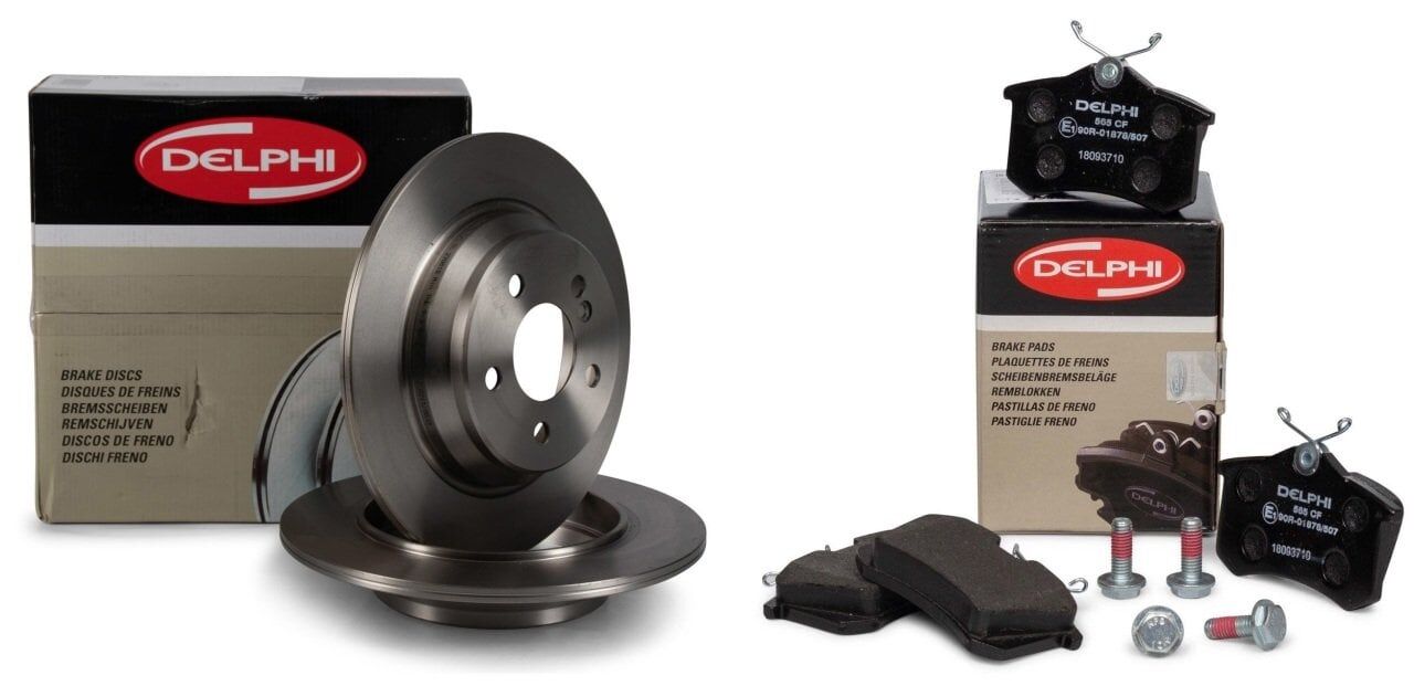 Citroen C5 2008-2015 Arka Fren Disk ve Balata Takımı Delphi Marka