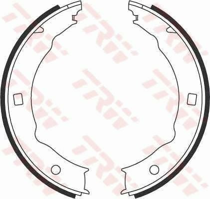 El Fren Balatası Peugeot P406 [D8 / D9], P607 Ölçü: (185*30mm)