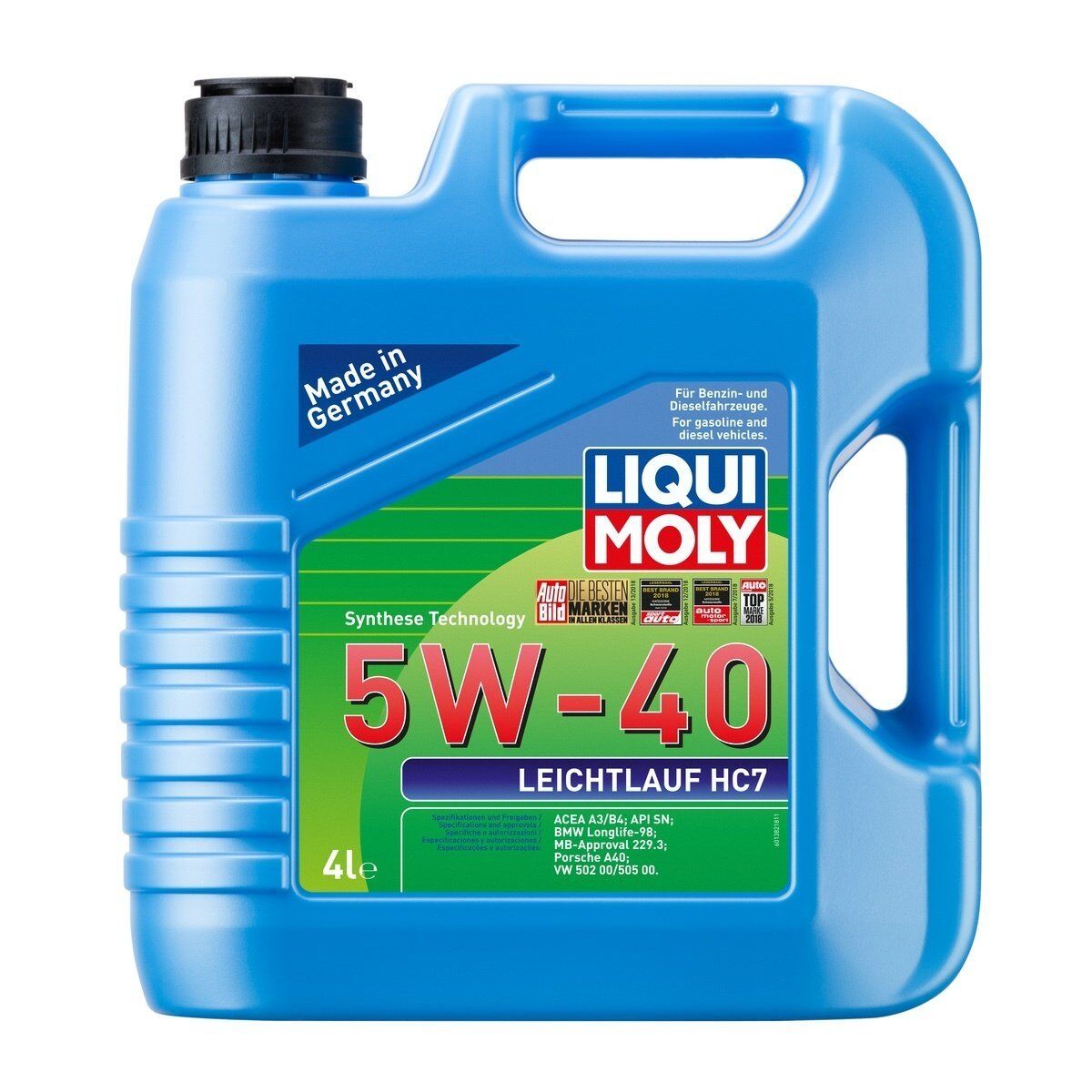 Leichtlauf HC7 5W-40 Motor Yağı 4 Litre (1382)