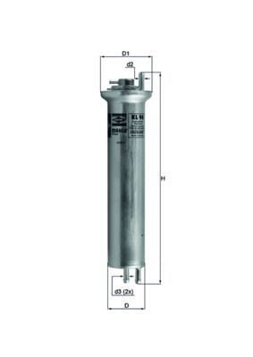 Benzin Filtresi 01-5-Seri (E39) 7-Seri (E38) X5 (E53)