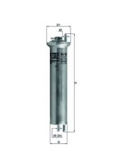 Benzin Filtresi 01-5-Seri (E39) 7-Seri (E38) X5 (E53)