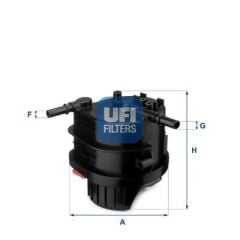 Mazot Filtresi 107-1007-206-307-Bipper-C1-C2-C3-Nemo 1.4Hdi Isıtıcı Yok **Oe**