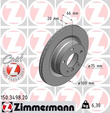 BMW E87 / E90 / F30 Arka Disk Adet 34216855007-34216792227