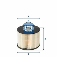Mazot Filtresi 308-407-508-3008-5008-C4-C5-Exp-Scd-Jumpy 2.0Hdi