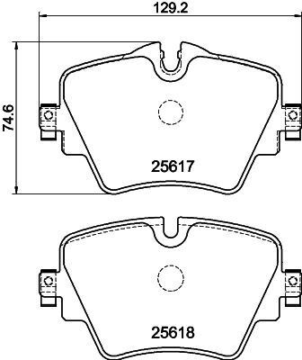Fren Balatası (BMW F40-F45-F46-F48 / G20-G30 On)