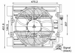 Fan Komple E 39 3 Fişli