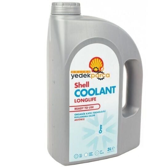 Organik 3 Litre Kırmızı Antifiriz -37 Derece (Kullanıma Hazır)