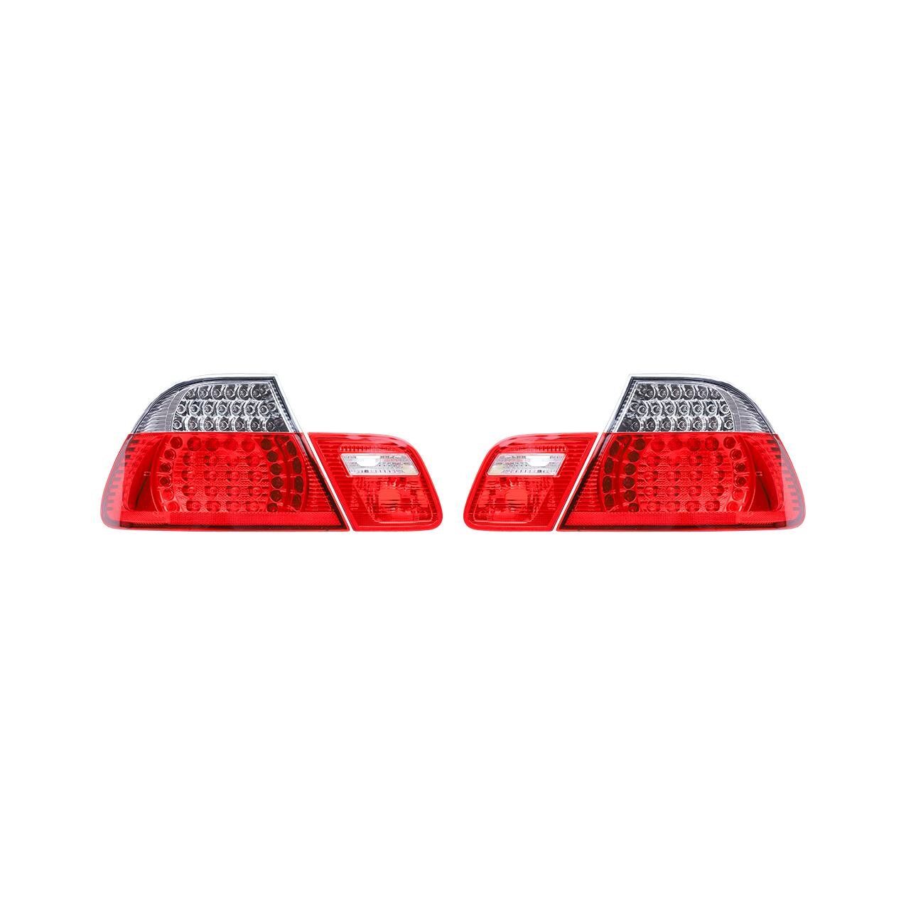 Bmw E46 Coupe Ledli Stop Takımı - Beyaz Sinyalli ( 1999-02 ) | Eagle Eyes