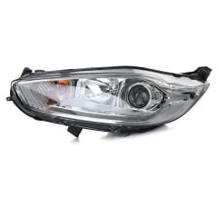 Ford Fiesta 2013-2018 Mercekli Ledli Beyaz Zemin Sol Far
