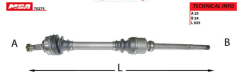 Aks Sağ Komple (Peugeot: 307 1.4Hdı 1.6Ie 1.6 HDI 2.0 2.0 HDI Be Sanz. Partner Tepee 1.6 1.6 HDI-308 1.4 1.6 1.6 HDI-3008 1.6-5008 1.6 / Citroen: Berlingo 1.6 1.6 HDI C4ı C4ıı 1.6 1.6 HDI 2.0 Picasso-Ds4 1.6 1.6Hdı)