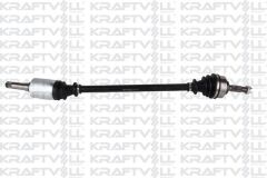 Aks Sağ Komple C2 Vts C3 C3 II C2 (Dıs Freze 21 Ic Freze 22 Boy:841mm) Tu3jp Tu3a (1.4 8V) 1.4 16V / 1.6 16V
