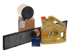 Bmw E87 Kasa 120i Periyodik Bakım Filtre Seti Bosch Marka Castrol 5W30 Yağ