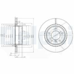 Disk Arka 04-1-Seri-3-Seri (E81-E87-F20-F21-F30-F80-E90-E91) Kaplamalı