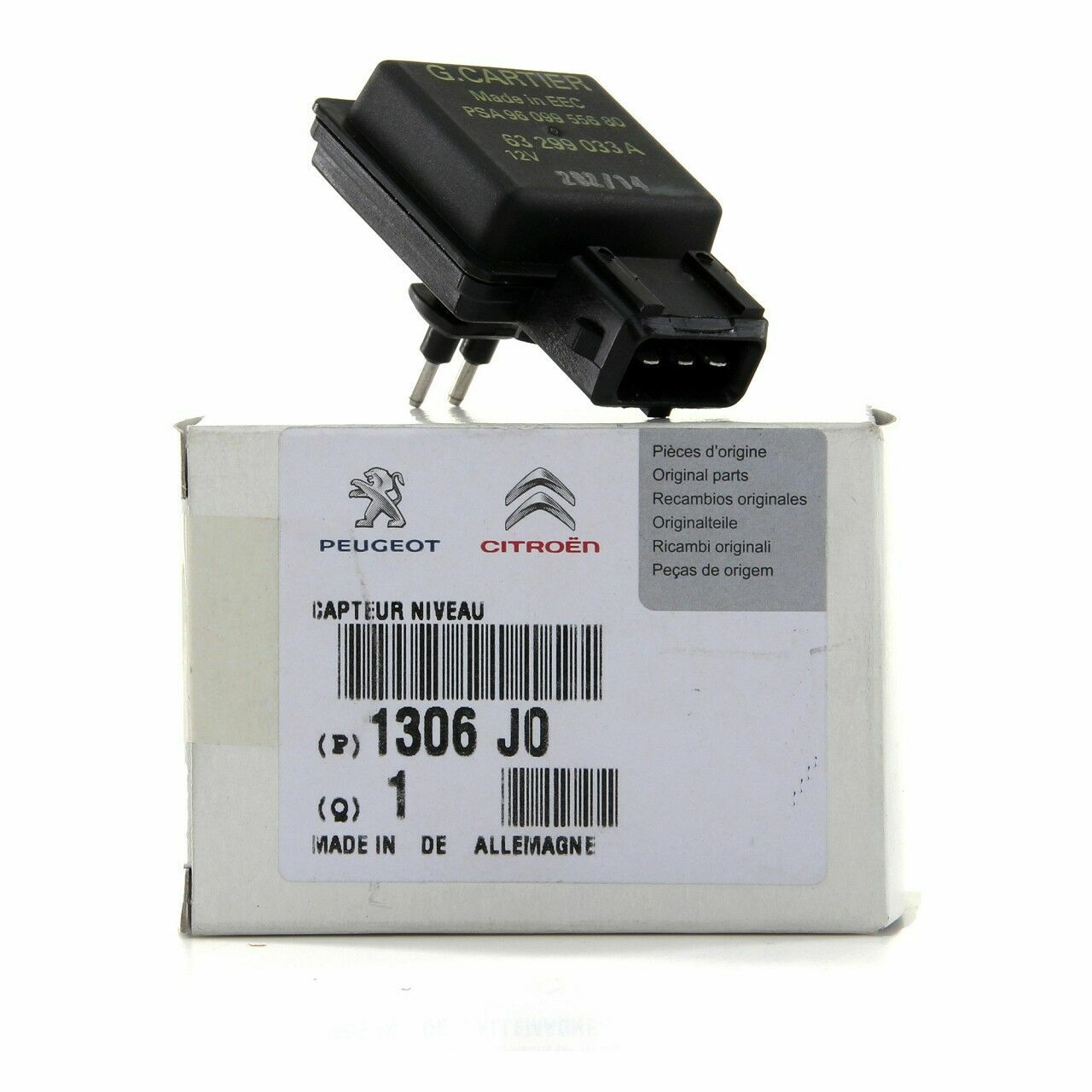 Citroen C3 2002-2009 1.4 Hdi Yedek Depo Su müşürü Orijinal