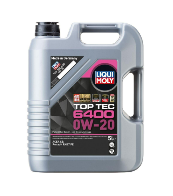 LIQUI MOLY Top Tec 0W20 Motor Yağı  6400 5 Litre (21585)