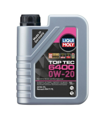 LIQUI MOLY Top Tec 6400 0W20 Motor Yağı 1 Litre (21584)