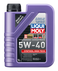 LIQUI MOLY 5W40 Synthoil High Tech Tam Sentetik Motor Yağı 1 Litre (1855)