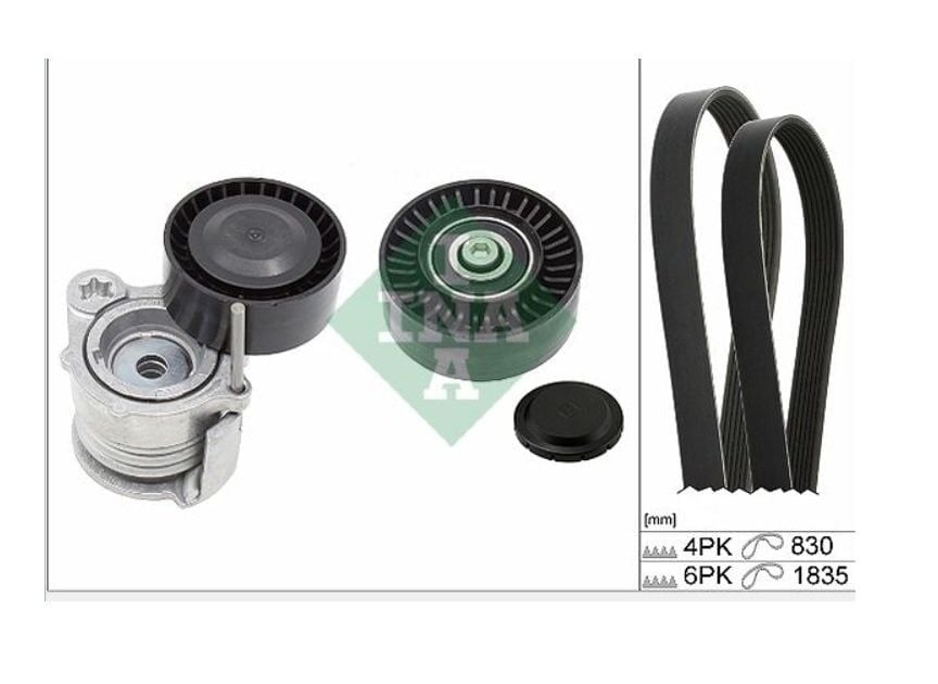 Bmw E92 Kasa 320d M47N2 Motor V Kayışı Ve Gergi Rulman Seti