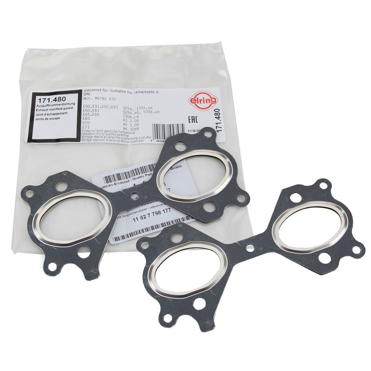 Bmw E60 Kasa 520d M47N2 Motor Eksoz Manifold Contası