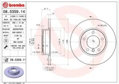Fren Diski Ön Düz 286 mm (BMW E36)