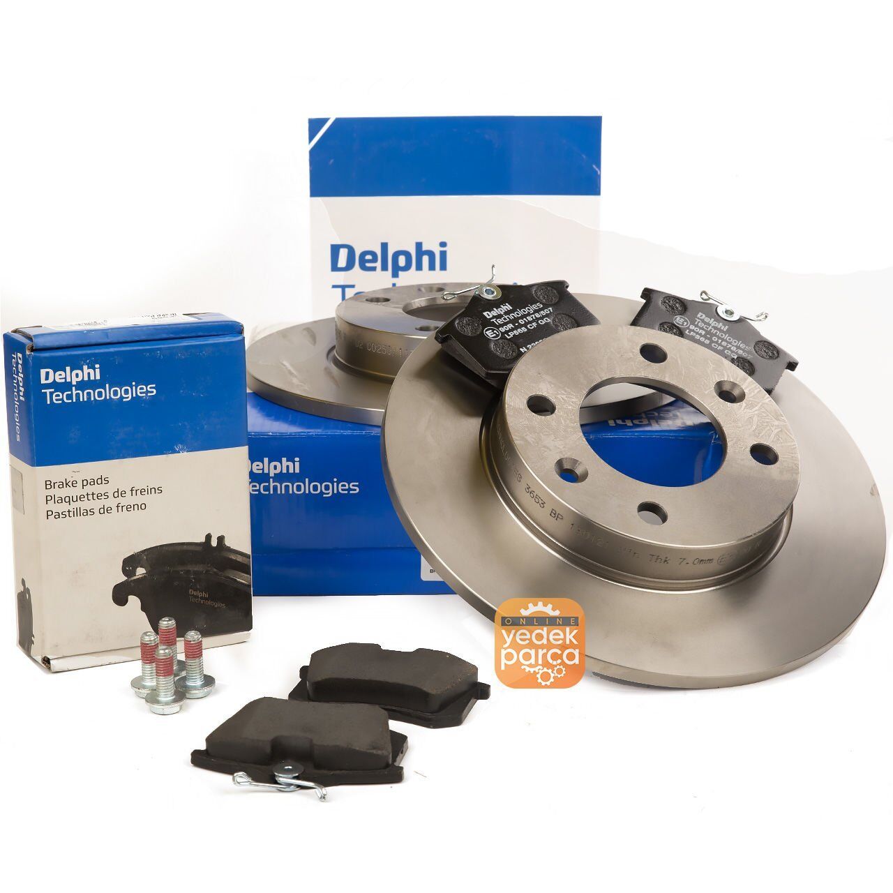 Peugeot 307 Arka Fren Disk Ve Balata Takımı Delphi Marka
