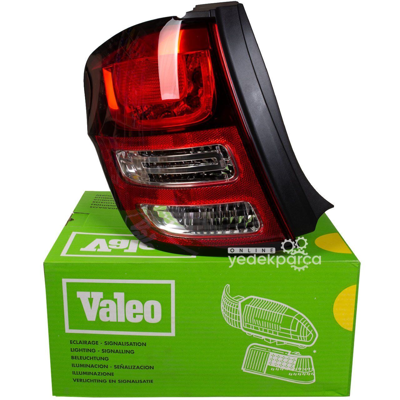 Citroen C3 2009-2015 Sol Stop Lambası Orijinal