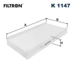 Kabin Filtresi (Citroen C5 1.6 HDI 2.0 HDI 04-/ Peugeot 407 1.6 HDI 2.0 HDI 05 -)