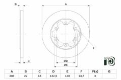 Hava Filtresi (Ford: Transit 2.4 TDCI V184 01-V347 2.4 TDCI 06-Transit 2.2Tdci A.Çeker 2014 -)