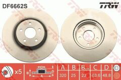 Disk On (Ad) 13-17 Focus-Kuga-Connect (Kutu Fıyat Tek)