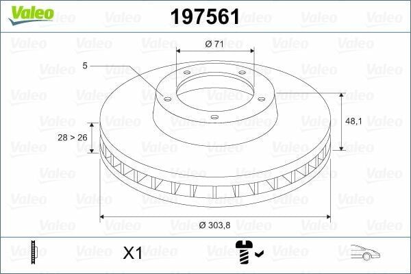 Disk On (Ad) 11-Pt.308-407-508-C4.Picasso-C5 1.2Vti-1.6-2.0Hdi (Kutu-Fıyat=Tek)