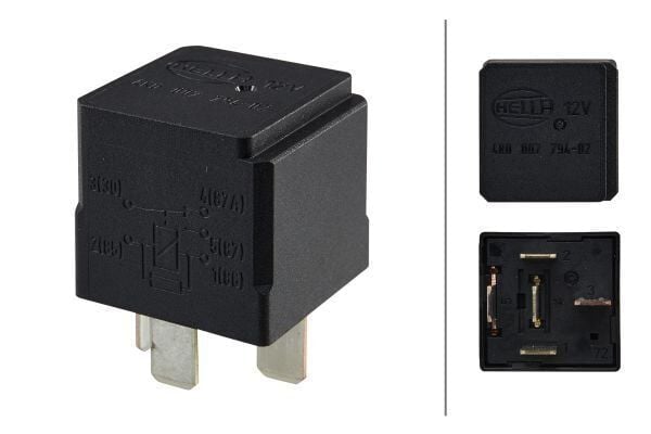 4Rd007794021 / Mini Role (Degıstırıcı) 12V 30A 5 Pınlı Braketsız Crafter Sprinter
