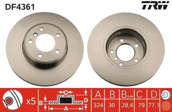 Disk On 04-520İ-D-523İ-525İ-D-530İ-D (E60-E61)