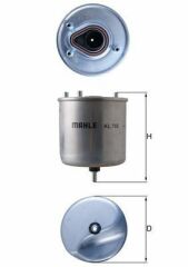 Mazot Filtresi 10-207-208-301-308-508-5008-C3-C4-C5-Prt-Brl 1.6Hdi