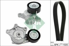 Kanallı Kayış Kit (2 Rulman + Kayış) Dv6c 208 308 508 3008 5008 Tepe Ds3 Ds4 Ds5 Berlingo