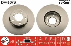 Disk On (Ad) 05 ≫, 1-Seri (F20-F21) 3-Seri (F30-F31) (Kutu Fıyat Tek)