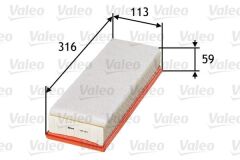 Hava Filtresi Partner II P206 P307 Berlingo P308 P3008 P5008 C4 C3 C4 II C4 Dv6 (1.6 HDI 16V) Focus 1,